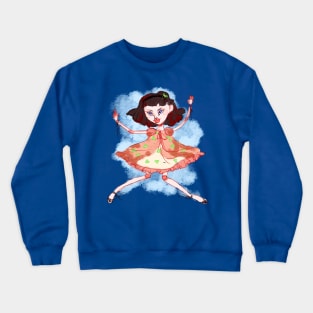 Doll Puppet Girl Crewneck Sweatshirt